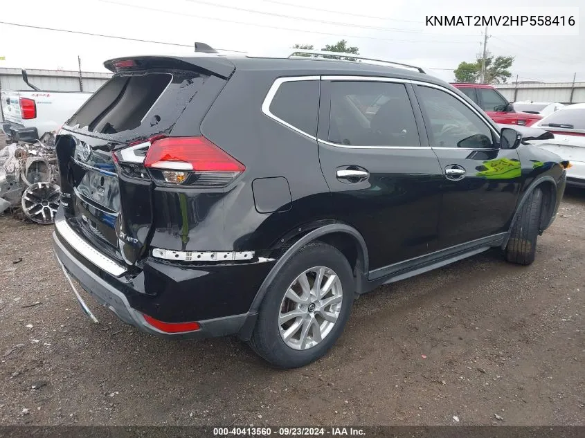 KNMAT2MV2HP558416 2017 Nissan Rogue Sv