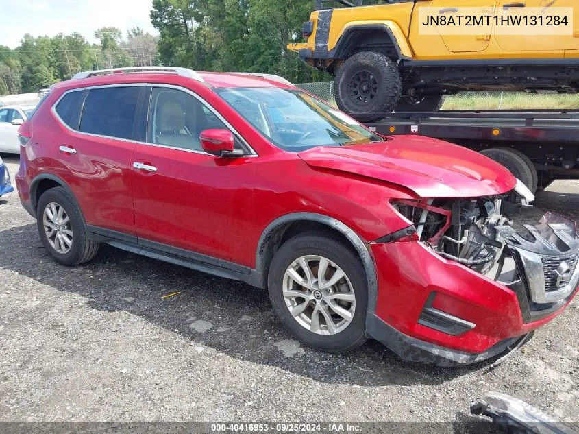 2017 Nissan Rogue Sv VIN: JN8AT2MT1HW131284 Lot: 40416953