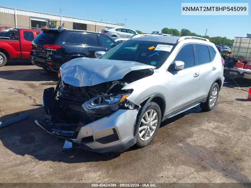 KNMAT2MT8HP545099 2017 Nissan Rogue Sv