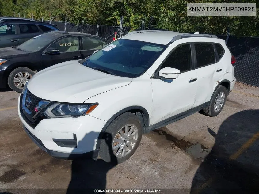 KNMAT2MV5HP509825 2017 Nissan Rogue Sv