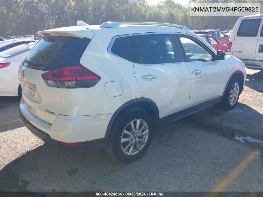 KNMAT2MV5HP509825 2017 Nissan Rogue Sv