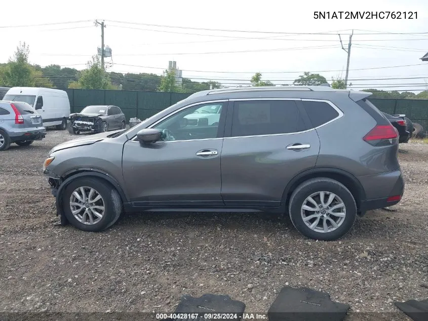 5N1AT2MV2HC762121 2017 Nissan Rogue Sv