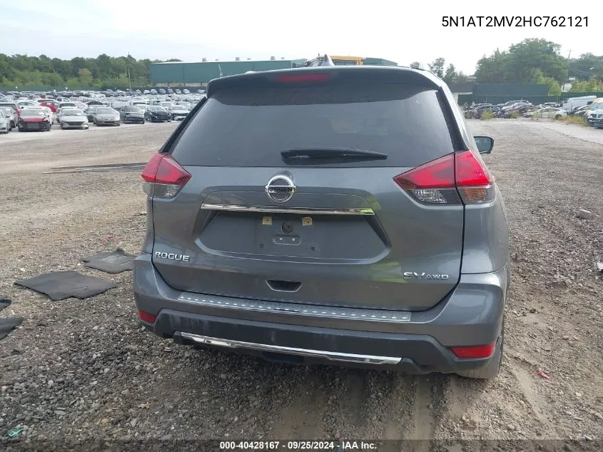 5N1AT2MV2HC762121 2017 Nissan Rogue Sv