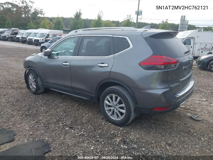 5N1AT2MV2HC762121 2017 Nissan Rogue Sv