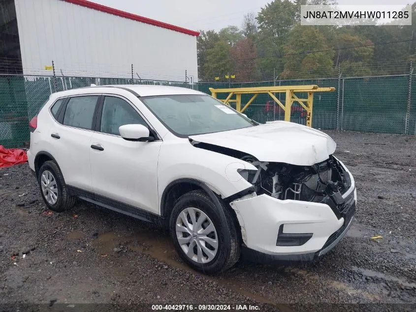 2017 Nissan Rogue S VIN: JN8AT2MV4HW011285 Lot: 40429716