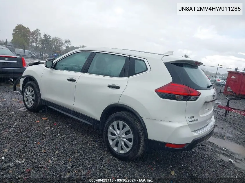 JN8AT2MV4HW011285 2017 Nissan Rogue S