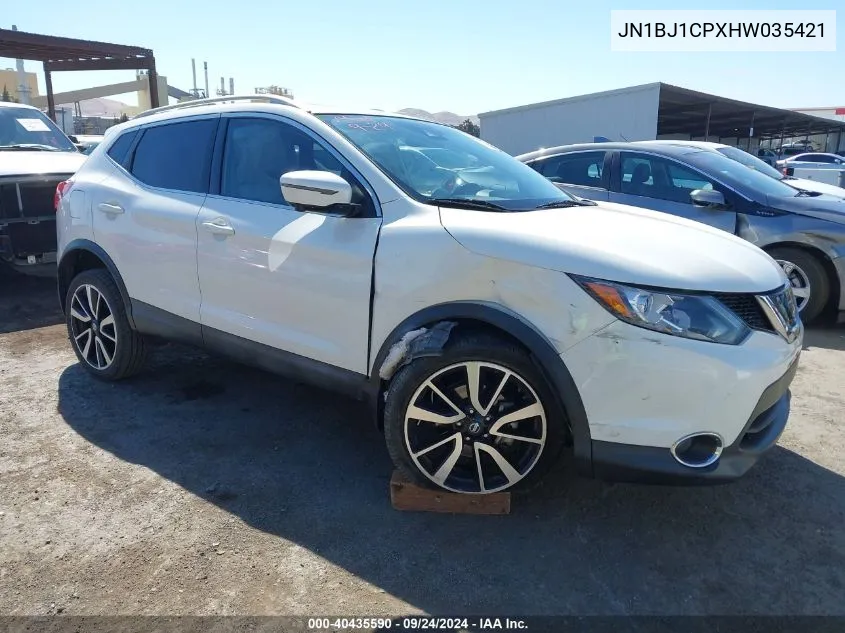 2017 Nissan Rogue Sport Sl VIN: JN1BJ1CPXHW035421 Lot: 40435590