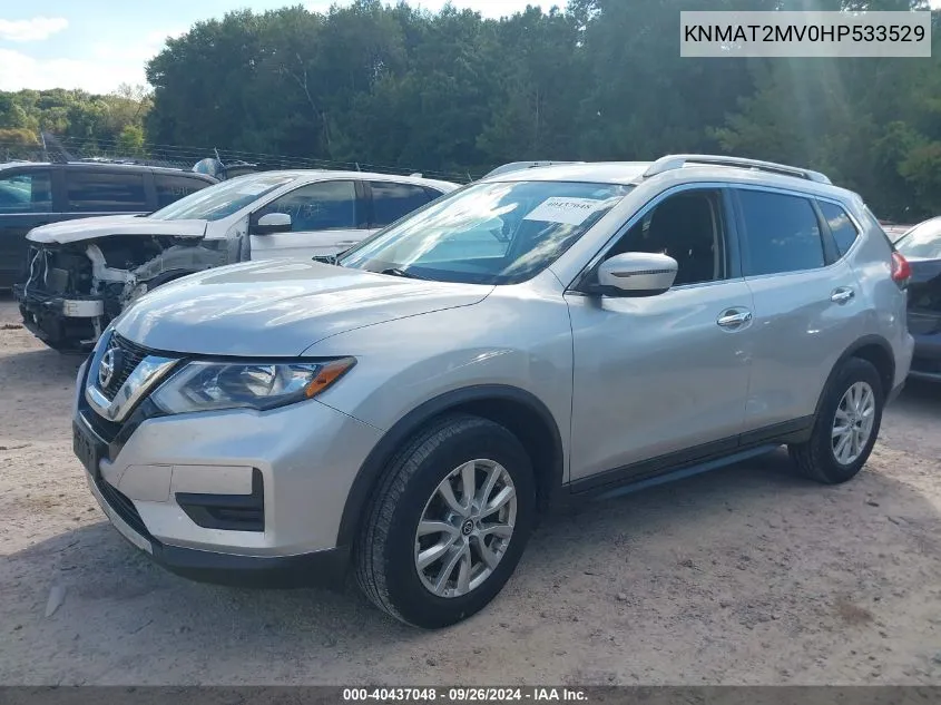 KNMAT2MV0HP533529 2017 Nissan Rogue Sv