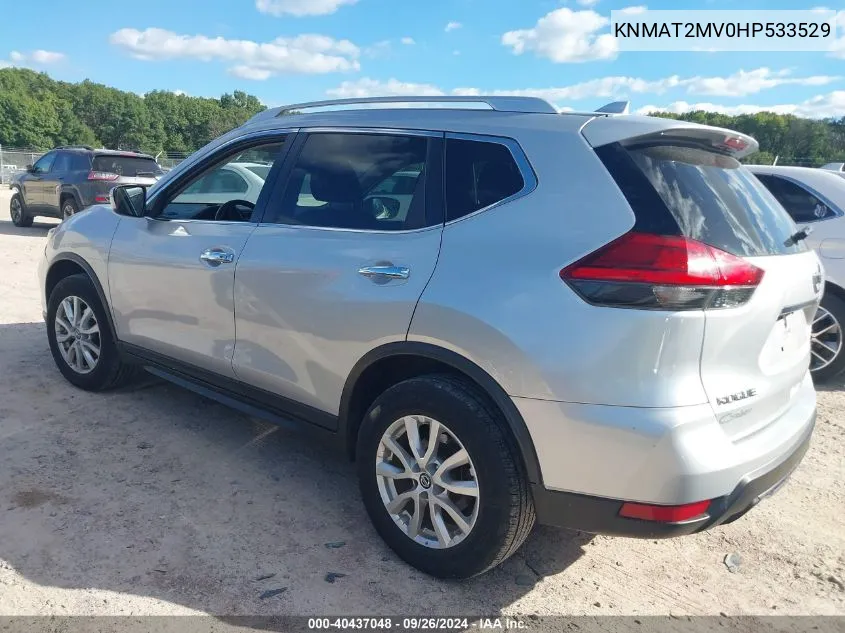 KNMAT2MV0HP533529 2017 Nissan Rogue Sv