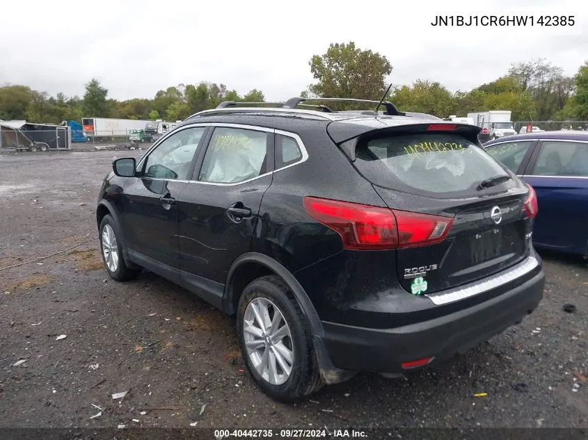 JN1BJ1CR6HW142385 2017 Nissan Rogue Sport Sv