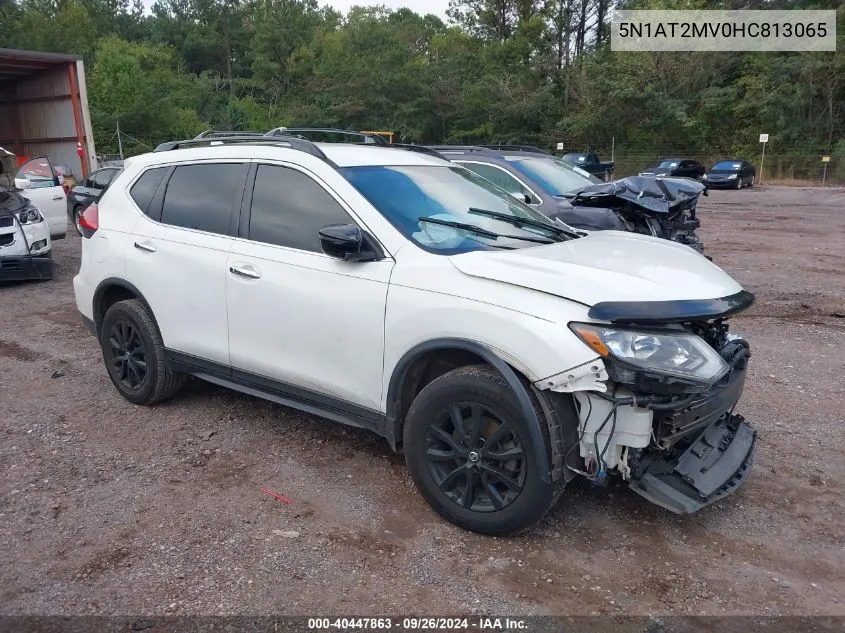 2017 Nissan Rogue Sv/Sl VIN: 5N1AT2MV0HC813065 Lot: 40447863