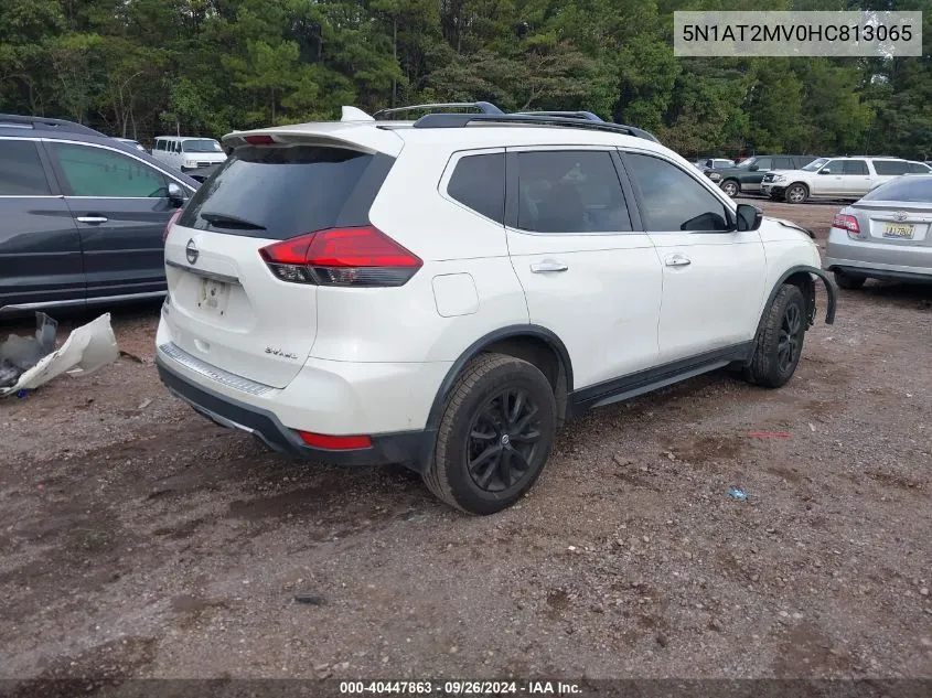 2017 Nissan Rogue Sv/Sl VIN: 5N1AT2MV0HC813065 Lot: 40447863