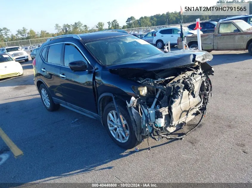 5N1AT2MT9HC791565 2017 Nissan Rogue Sv