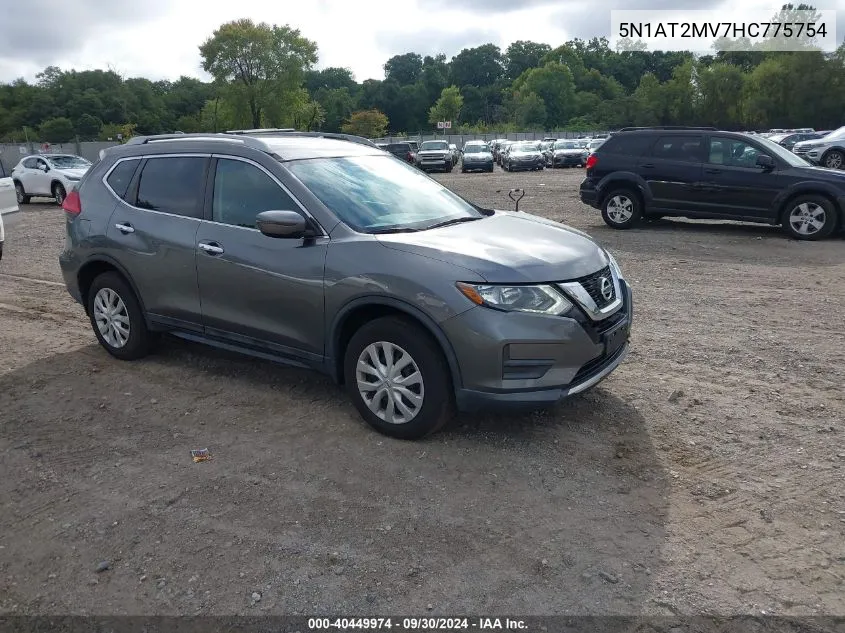 5N1AT2MV7HC775754 2017 Nissan Rogue Sv/Sl