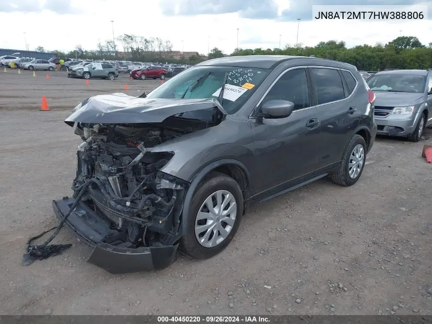 JN8AT2MT7HW388806 2017 Nissan Rogue S