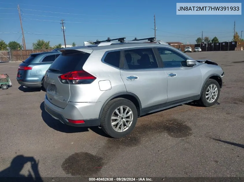 JN8AT2MT7HW391933 2017 Nissan Rogue Sv