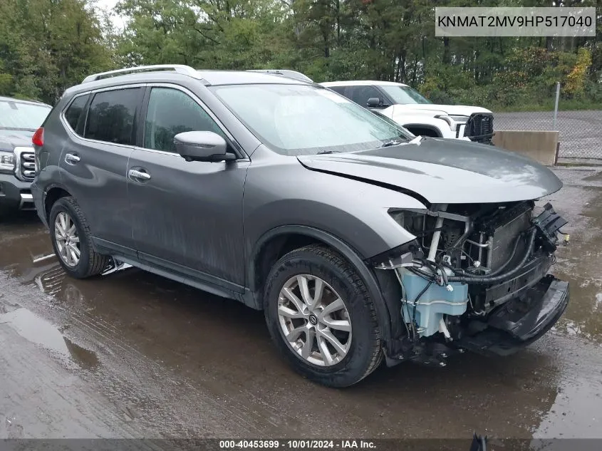 KNMAT2MV9HP517040 2017 Nissan Rogue S/Sv