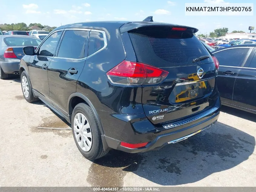 KNMAT2MT3HP500765 2017 Nissan Rogue S