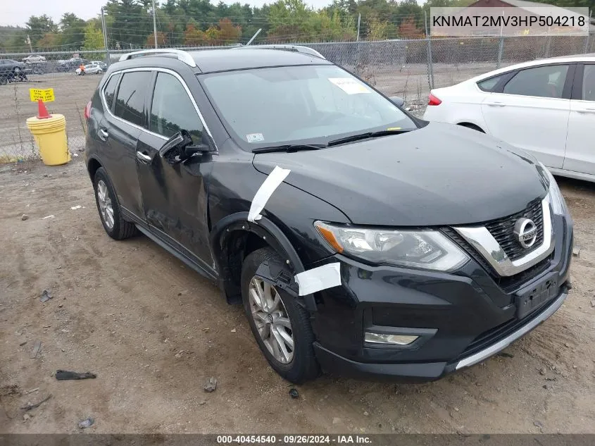 KNMAT2MV3HP504218 2017 Nissan Rogue Sv