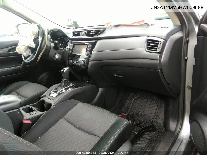 JN8AT2MV5HW009688 2017 Nissan Rogue Sv