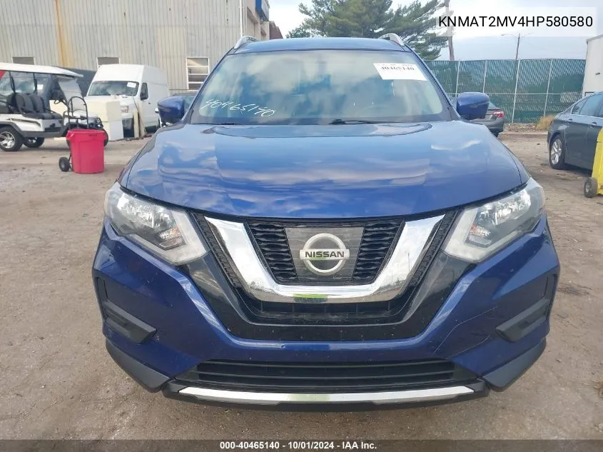 KNMAT2MV4HP580580 2017 Nissan Rogue S/Sv