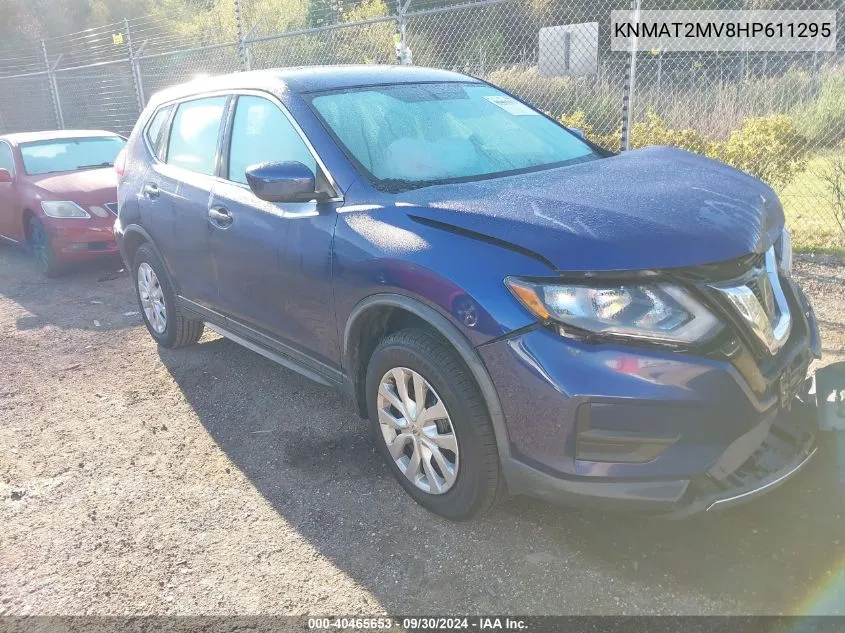 2017 Nissan Rogue S/Sv VIN: KNMAT2MV8HP611295 Lot: 40465653