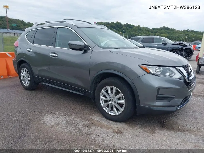 JN8AT2MT2HW386123 2017 Nissan Rogue Sv