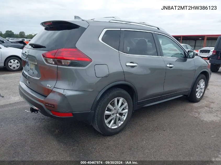 JN8AT2MT2HW386123 2017 Nissan Rogue Sv