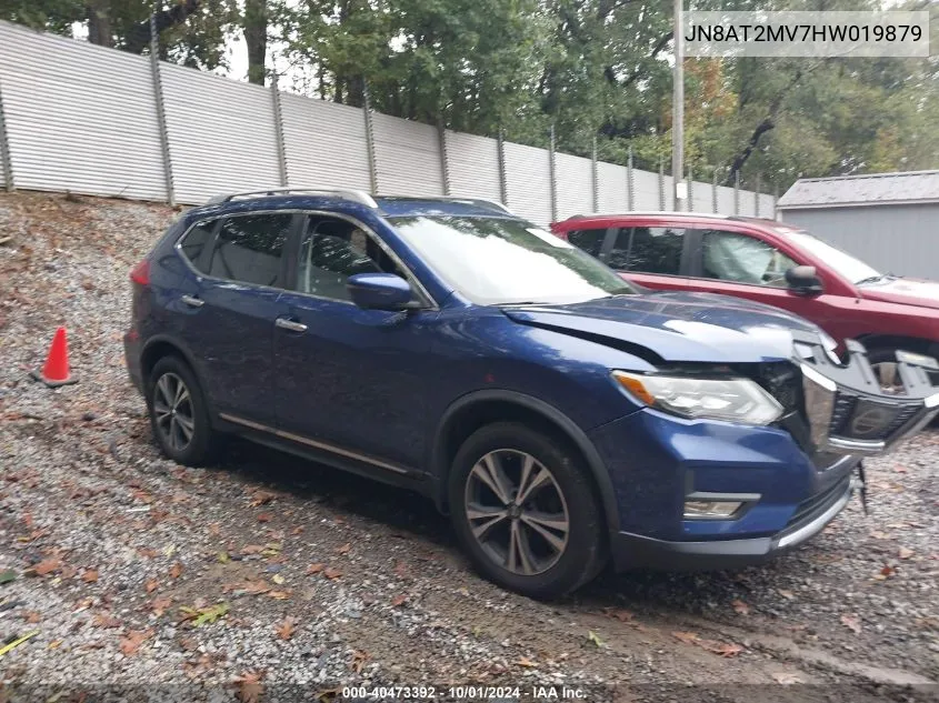 2017 Nissan Rogue Sl VIN: JN8AT2MV7HW019879 Lot: 40473392