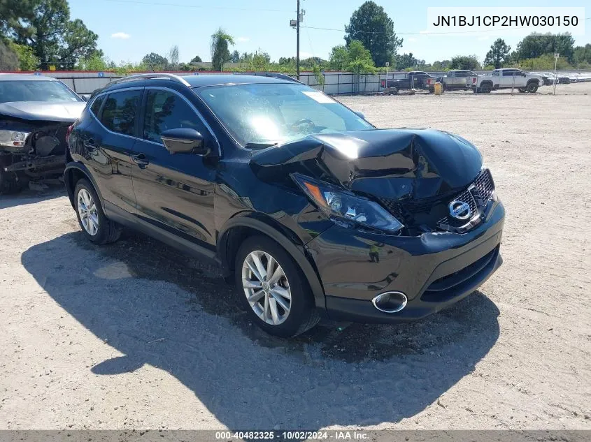 2017 Nissan Rogue Sport Sv VIN: JN1BJ1CP2HW030150 Lot: 40482325