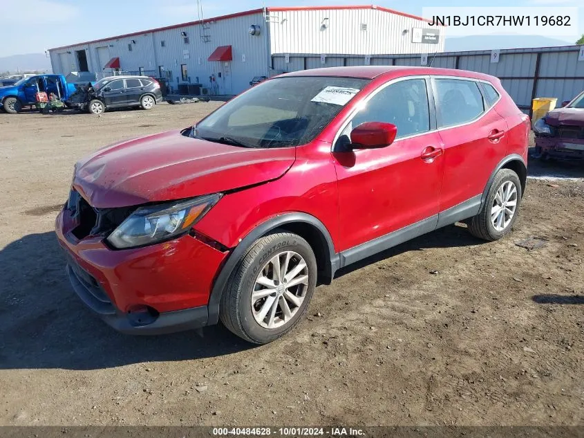 JN1BJ1CR7HW119682 2017 Nissan Rogue Sport S