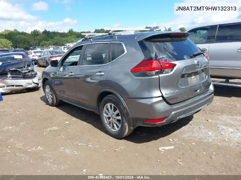 2017 Nissan Rogue Sv VIN: JN8AT2MT9HW132313 Lot: 40485457