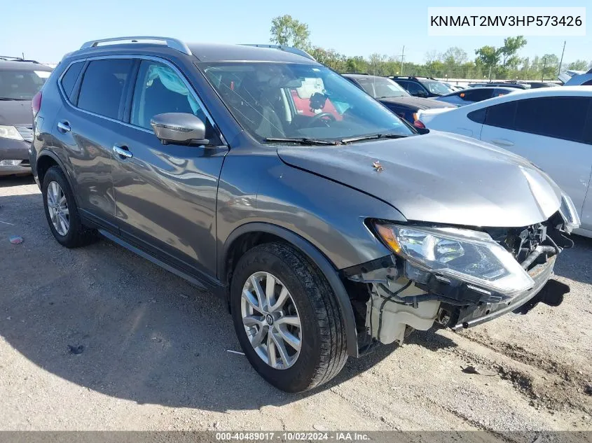 KNMAT2MV3HP573426 2017 Nissan Rogue Sv