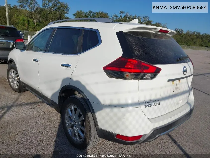 KNMAT2MV5HP580684 2017 Nissan Rogue Sv