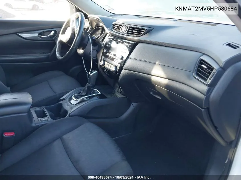 KNMAT2MV5HP580684 2017 Nissan Rogue Sv