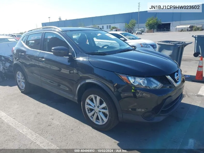 JN1BJ1CP9HW023602 2017 Nissan Rogue Sport Sv