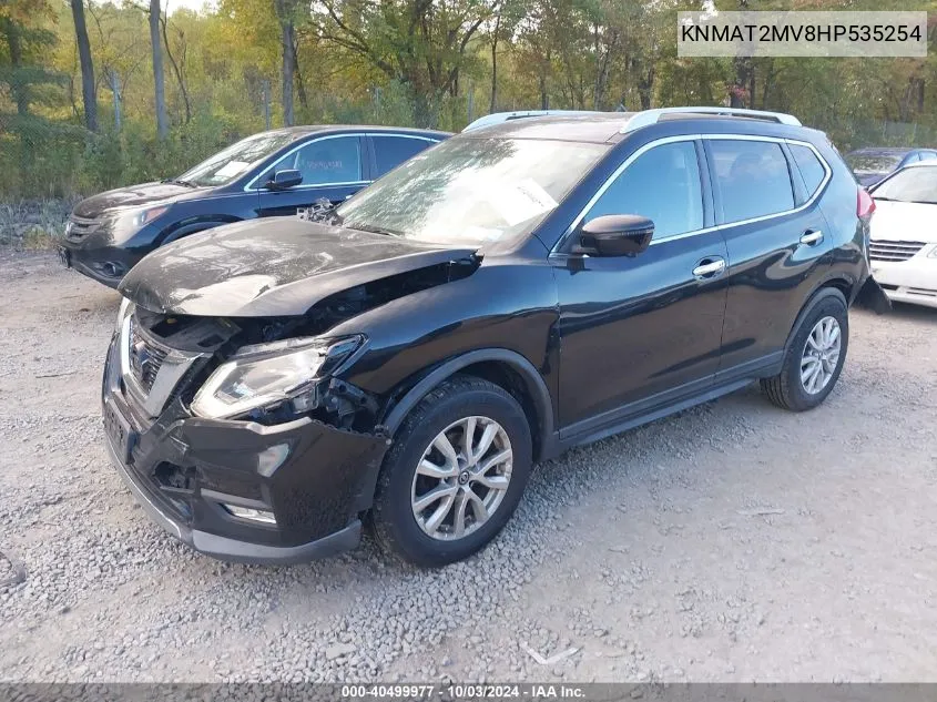 KNMAT2MV8HP535254 2017 Nissan Rogue Sv