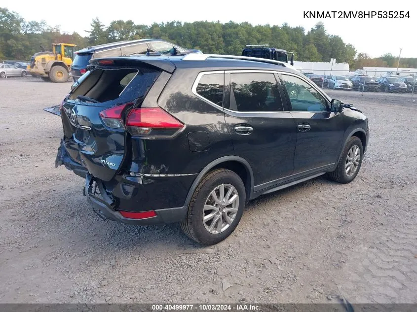 2017 Nissan Rogue Sv VIN: KNMAT2MV8HP535254 Lot: 40499977