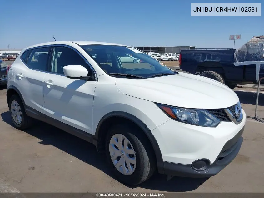 2017 Nissan Rogue Sport S VIN: JN1BJ1CR4HW102581 Lot: 40500471