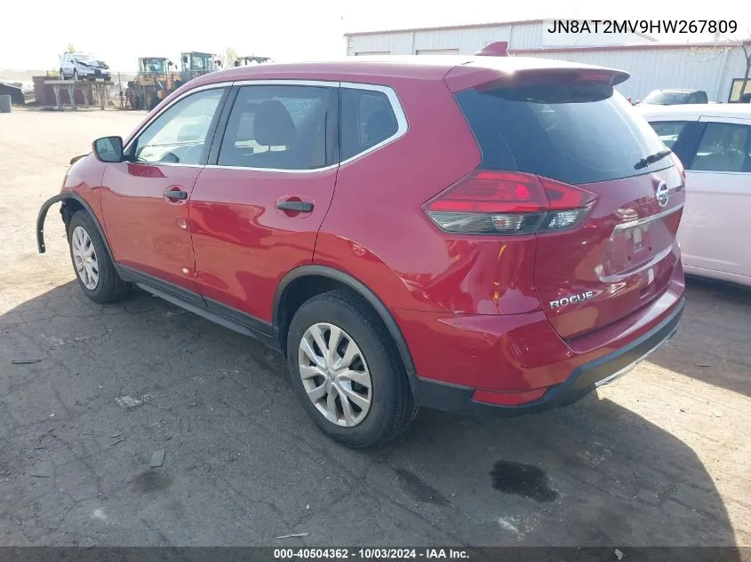 JN8AT2MV9HW267809 2017 Nissan Rogue S