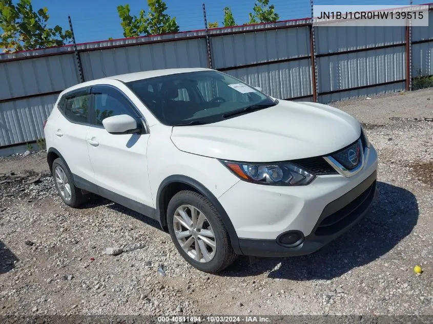 JN1BJ1CR0HW139515 2017 Nissan Rogue Sport S