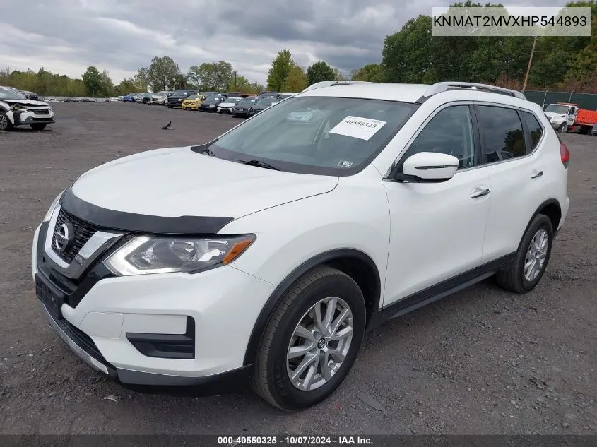 KNMAT2MVXHP544893 2017 Nissan Rogue Sv