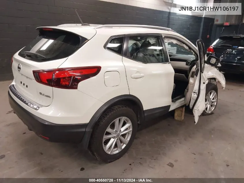 JN1BJ1CR1HW106197 2017 Nissan Rogue Sport Sv