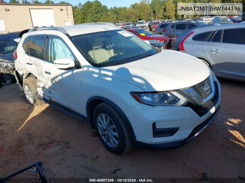 JN8AT2MT3HW144196 2017 Nissan Rogue Sv