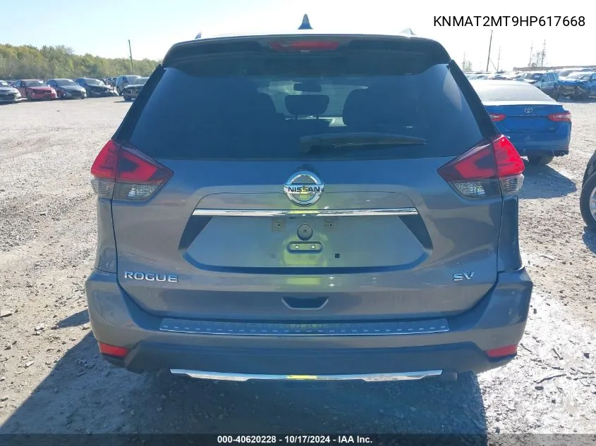 KNMAT2MT9HP617668 2017 Nissan Rogue Sv