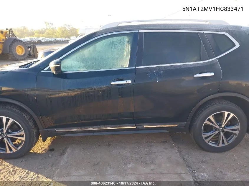 5N1AT2MV1HC833471 2017 Nissan Rogue Sl