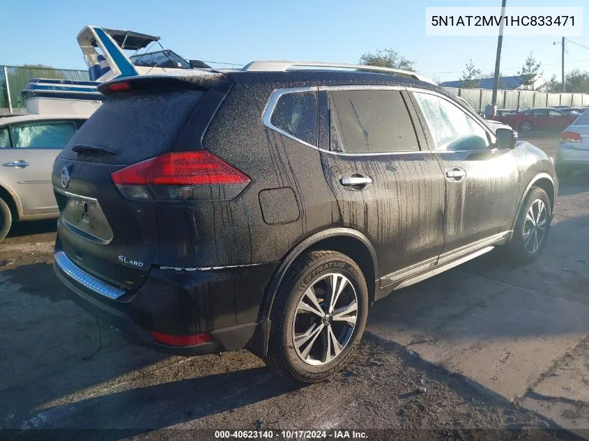 5N1AT2MV1HC833471 2017 Nissan Rogue Sl