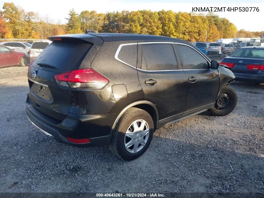 KNMAT2MT4HP530776 2017 Nissan Rogue S/Sv