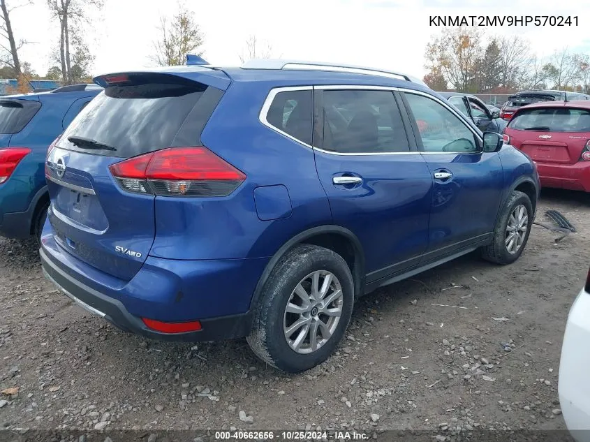 KNMAT2MV9HP570241 2017 Nissan Rogue Sv