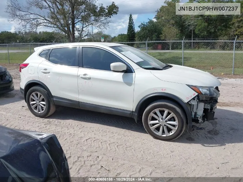 2017 Nissan Rogue Sport S VIN: JN1BJ1CP9HW007237 Lot: 40686188